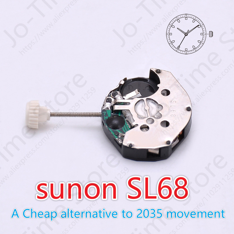 Watch Movement Rotor - Sunon Sl68 Quartz Saat Hareketi 2035'e