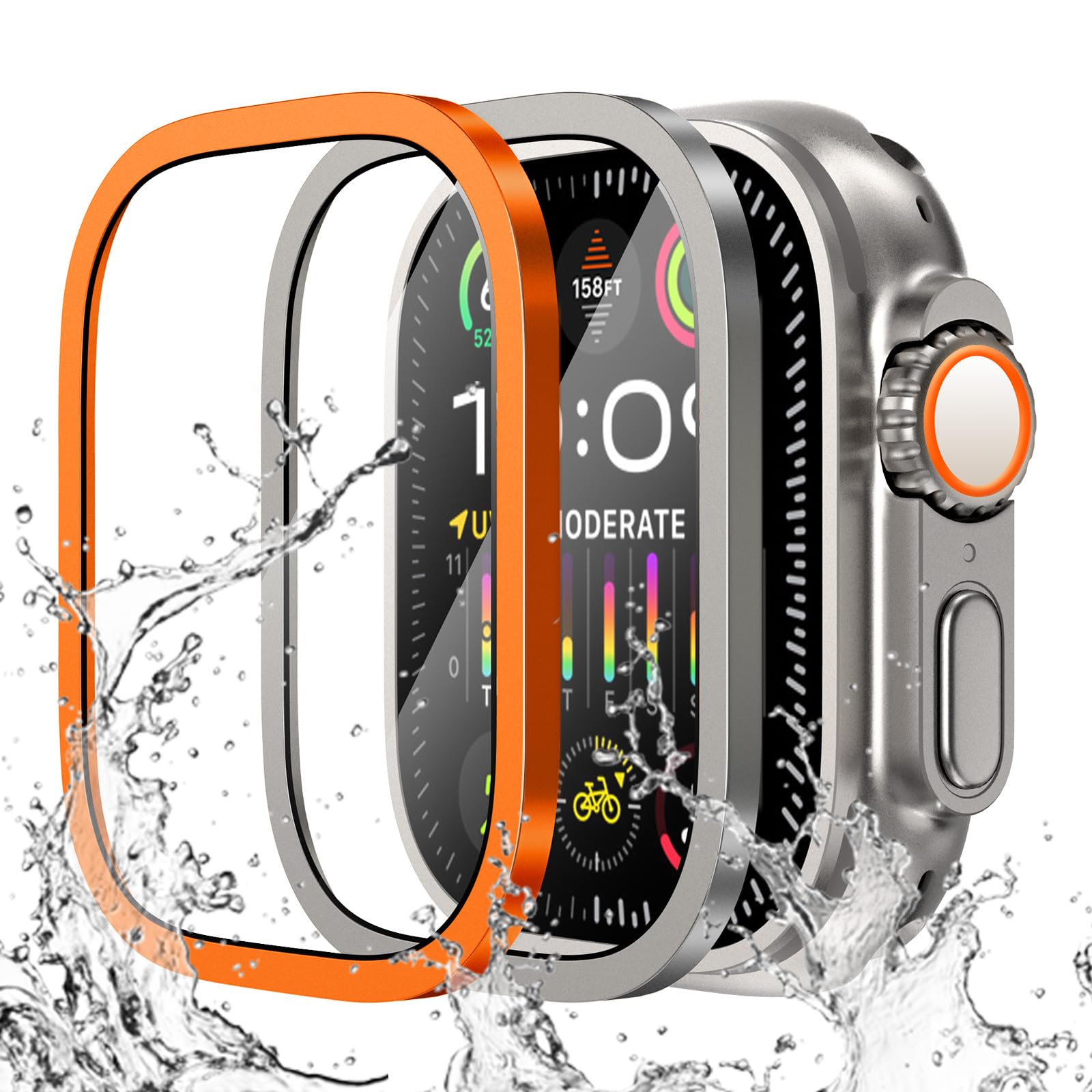 Smartwatch Watches Gift For Women - Apple Watch Ultra için Temperli Cam