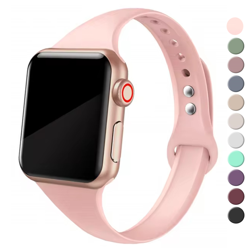Smartwatch Slim Watches For Men - Apple watch band için ince Kayış