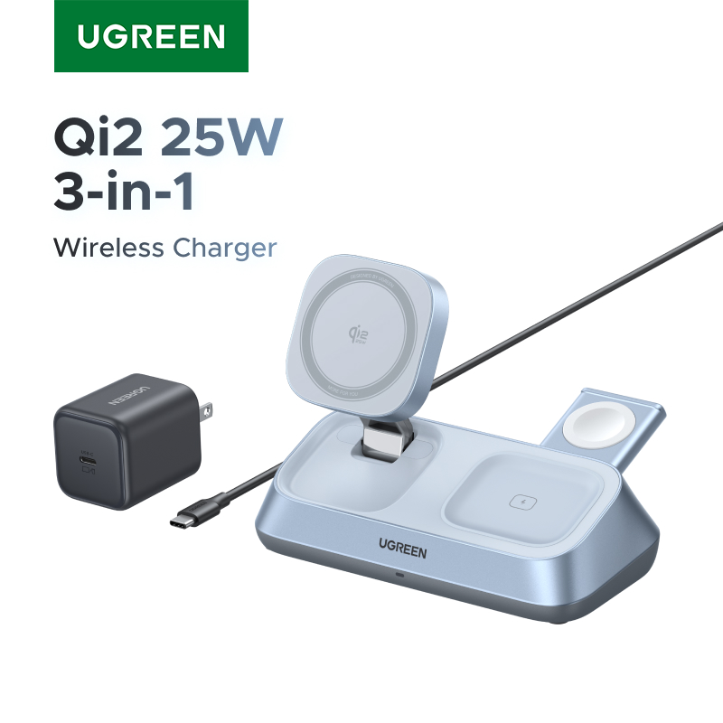 Smartwatch Watches For Iphone - UGREEN Qi2 25W MAX Manyetik Kablosuz