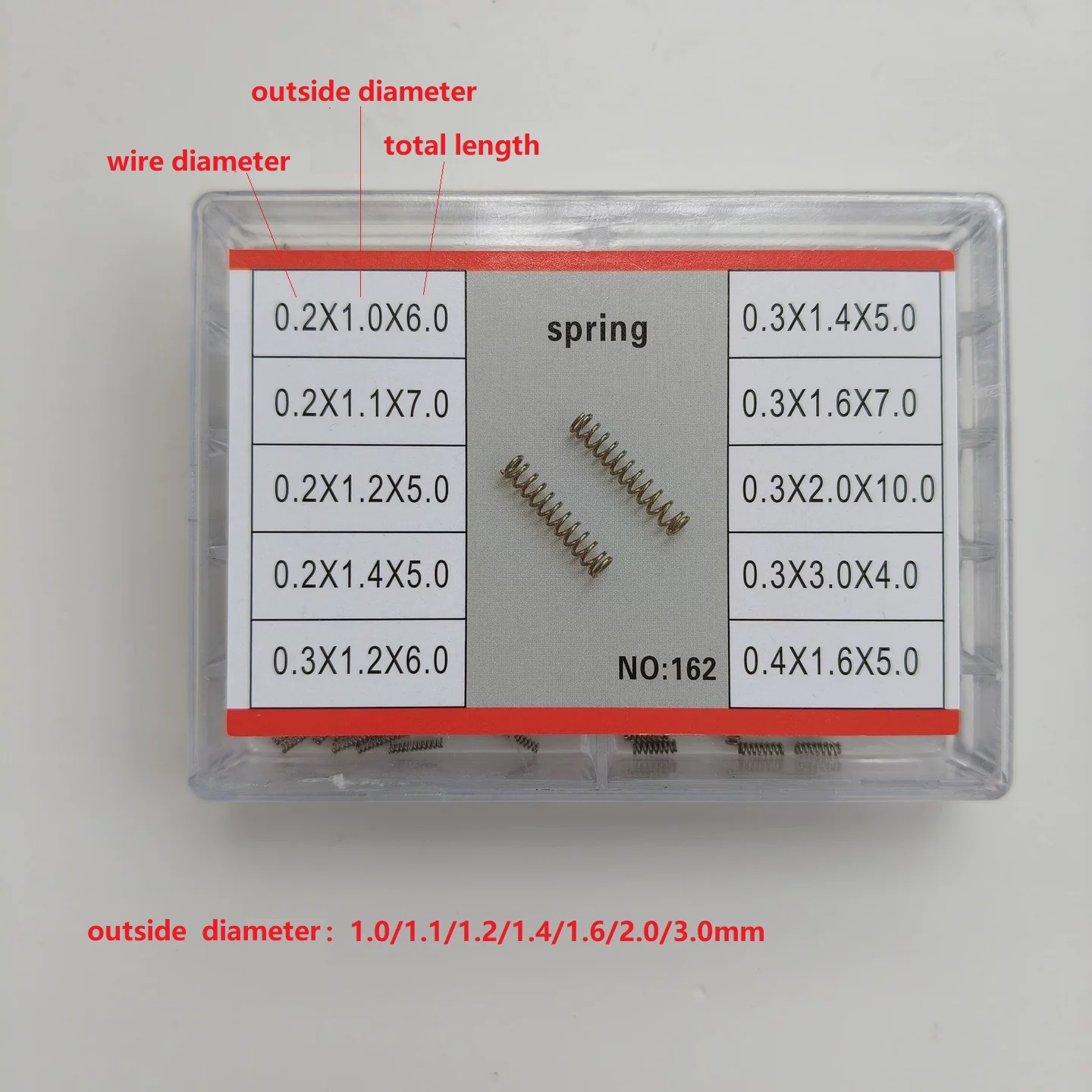 Watch Crown Pusher - 0.2mm 0.3mm 0.4mm Tel Çaplı Saat