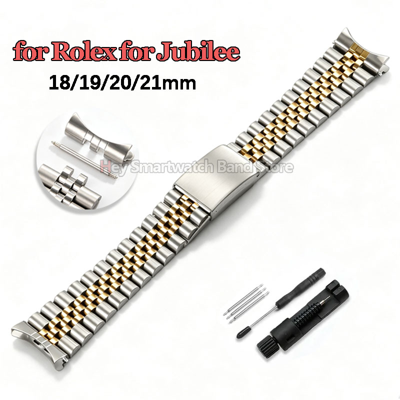 Rolex Watch Datejust - Rolex DATEJUST için Kavisli Uçlu Saat