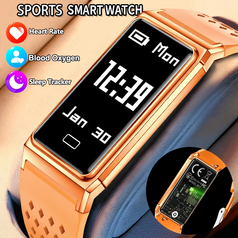 Smartwatch Slim Watches For Men - LIGE Yeni Ultra İnce Akıllı Bileklik