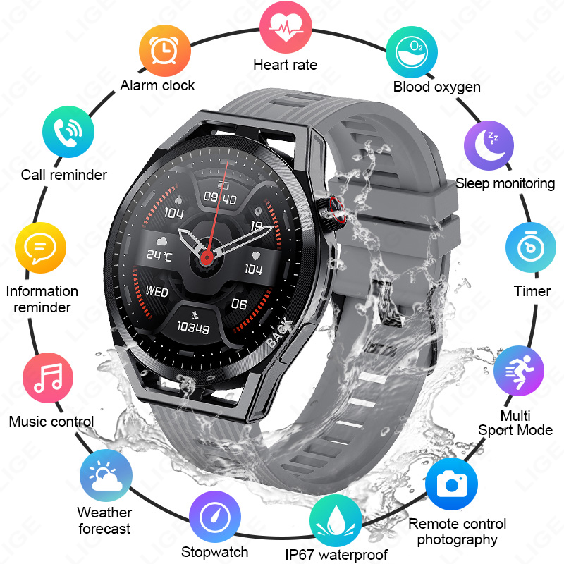 Smartwatch Watches For Sale - FOXBOX Erkek Akıllı Saat Kalp Atış