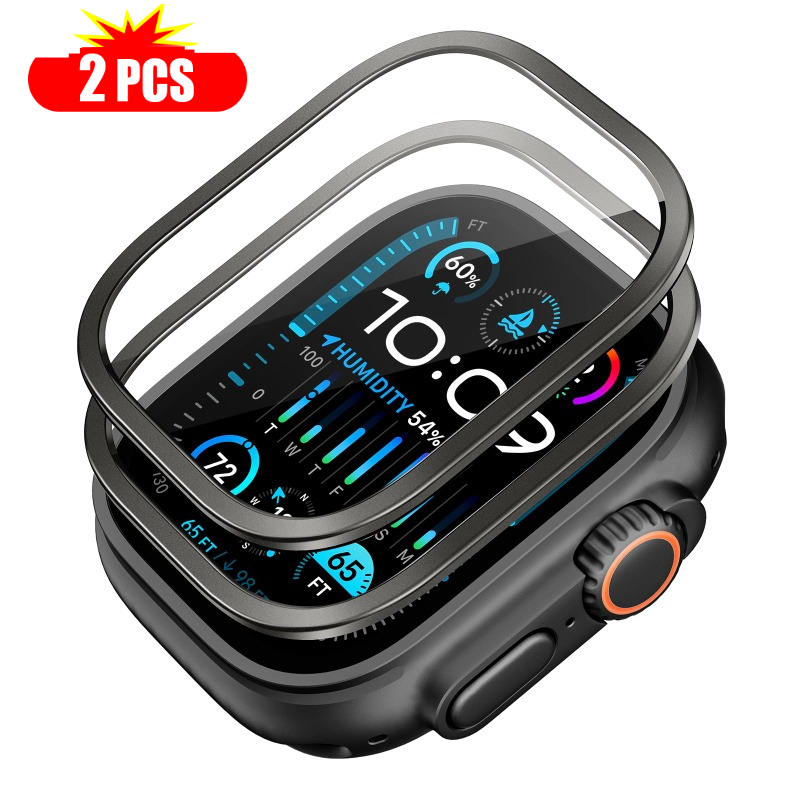 Smartwatch Watches Gift For Women - 2 adet Temperli Cam Apple Watch