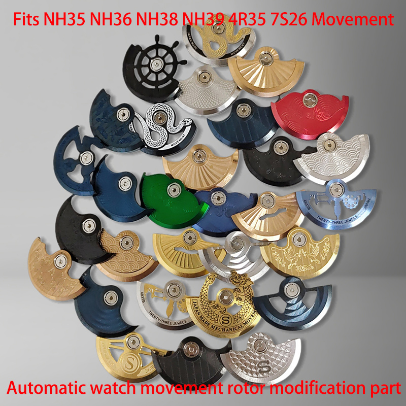 Watch Movement Rotor - NH35 NH36 Mekanizması Otomatik Salınımlı Ağırlık