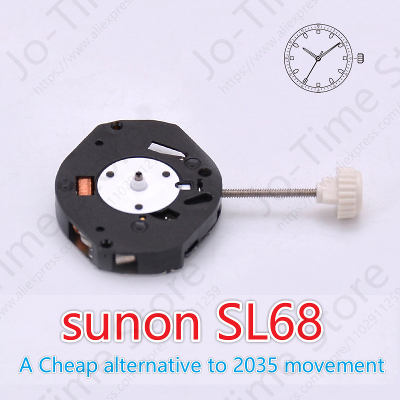 Sunon Sl68 Quartz Saat Hareket - Watch Movement Rotor incelemesi ve fiyatı