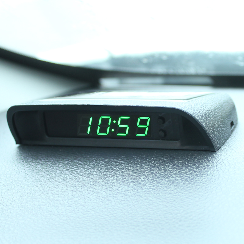 Güneş araba saat termometre ta - Solar Powered Watch incelemesi ve fiyatı