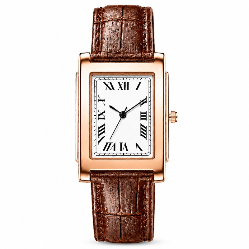Minimalist Dikdörtgen Erkek Sa - Smartwatch Vintage Watches For Men incelemesi ve fiyatı