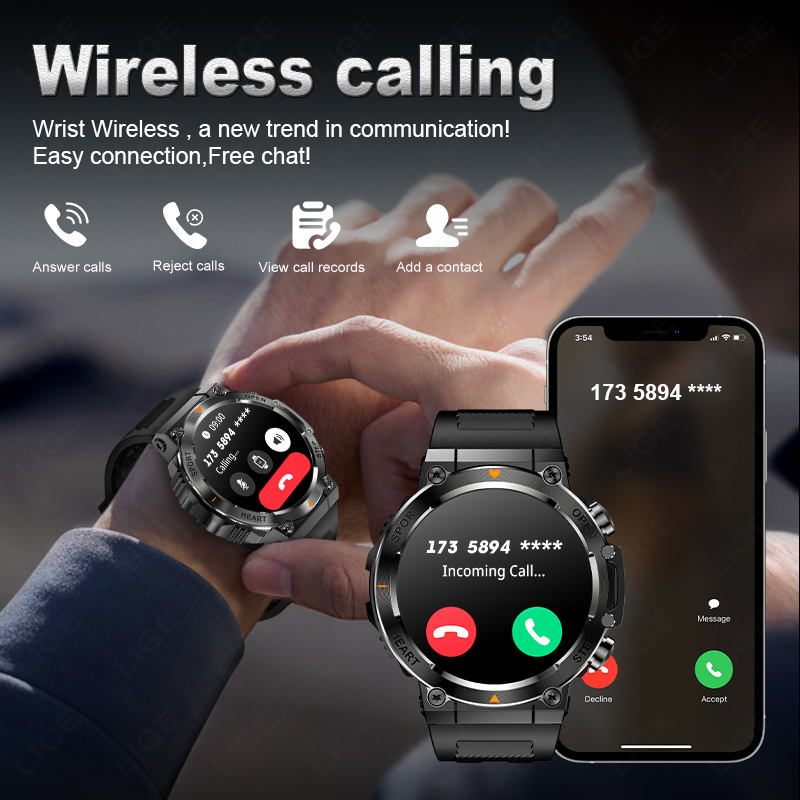 LIGE 2026 Akıllı Saatler Kalp  - Smartwatch Watches For Sale incelemesi ve fiyatı
