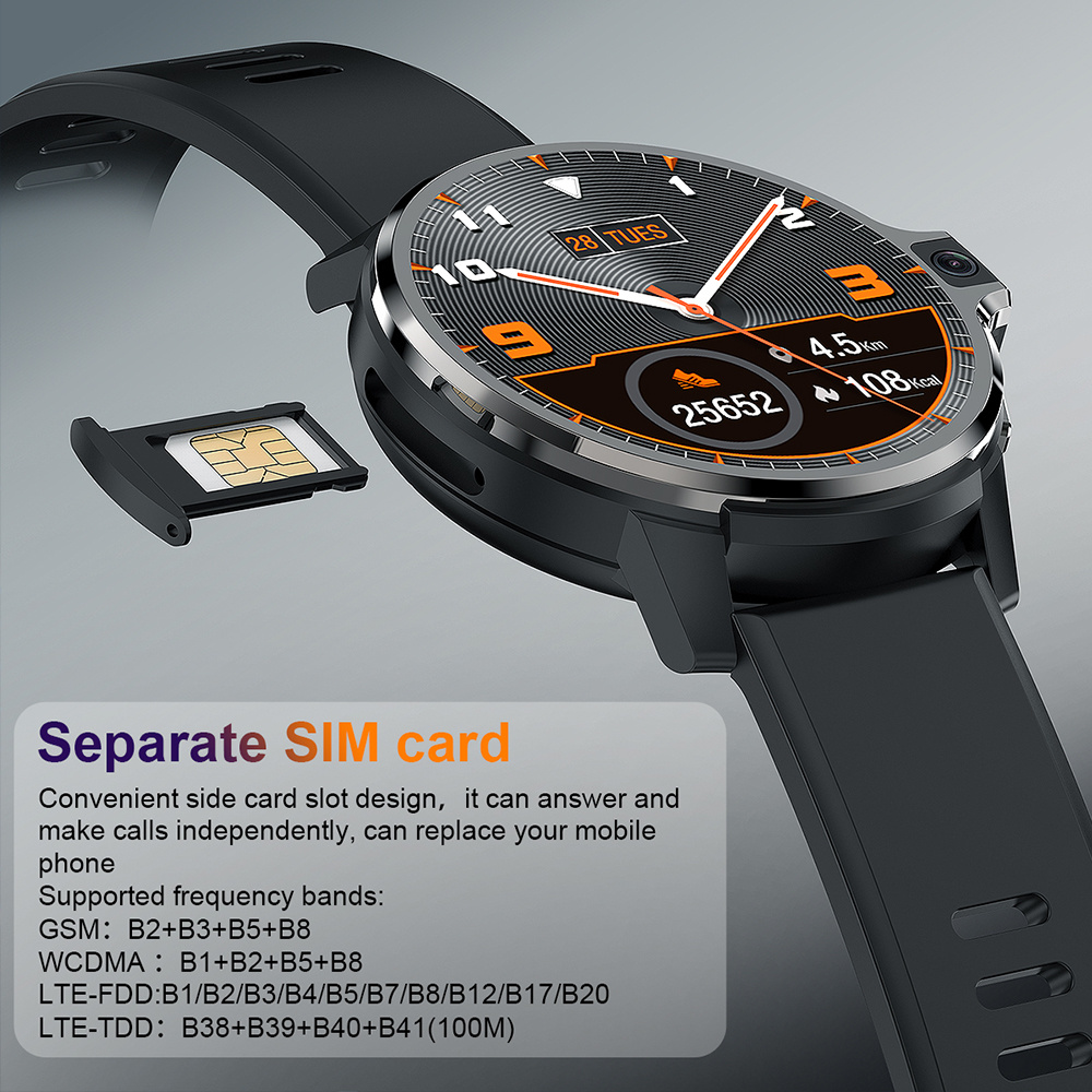 Akıllı saat 4G Android 9.1 Çif - Smartwatch Watches For Sale incelemesi ve fiyatı