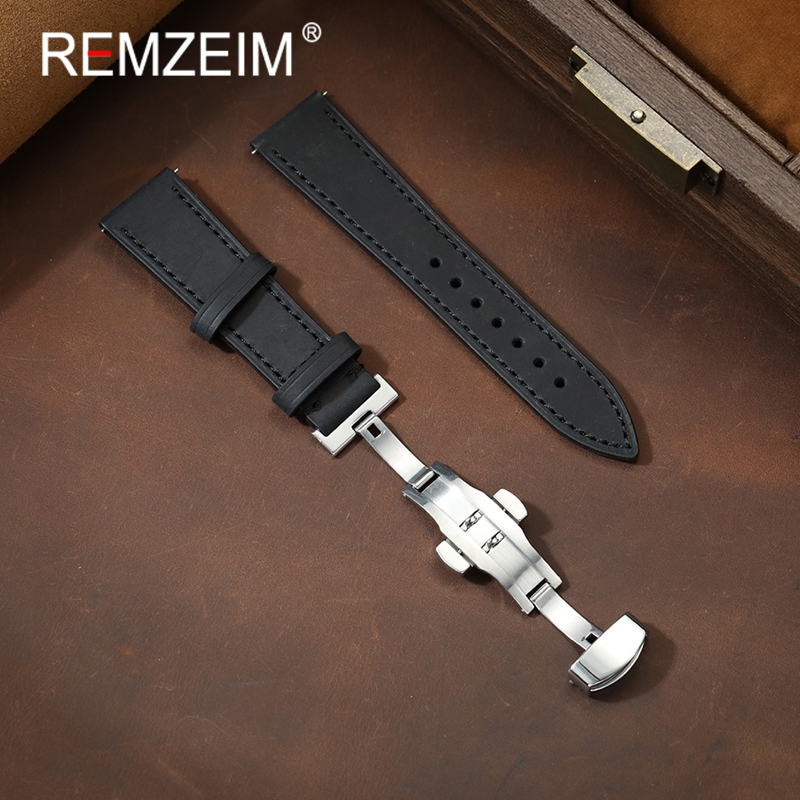 Erkek Kadın Unisex Crazy Horse - Smartwatch Vintage Watches For Men incelemesi ve fiyatı