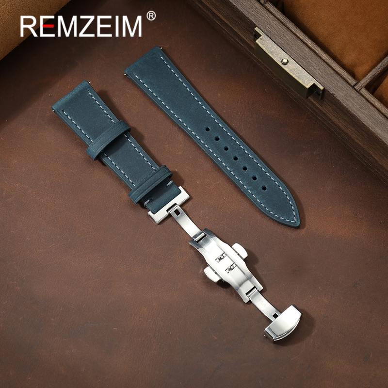 Erkek Kadın Unisex Crazy Horse - Smartwatch Vintage Watches For Men incelemesi ve fiyatı