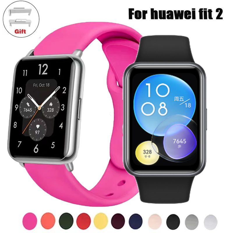 Huawei için silikon kayış izle - Huawei Smartwatch Watch Fit incelemesi ve fiyatı