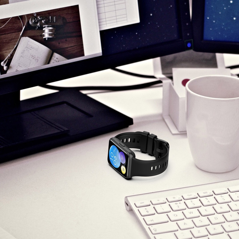 HUAWEI için kayış izle Fit 2 a - Huawei Smartwatch Watch Fit incelemesi ve fiyatı