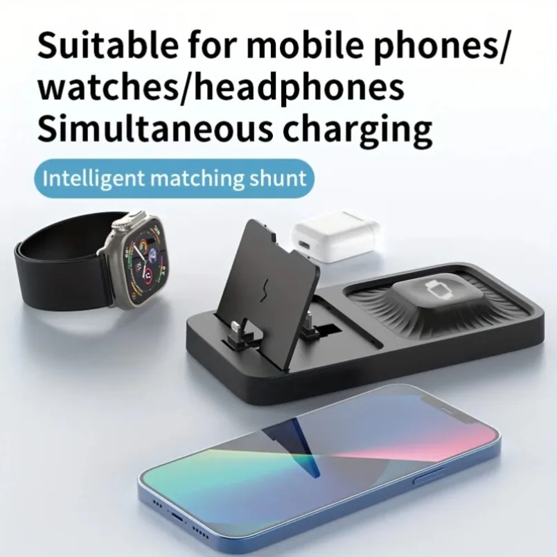 3'ü 1 Arada Kablosuz Şarj Stan - Smartwatch Watches For Iphone incelemesi ve fiyatı