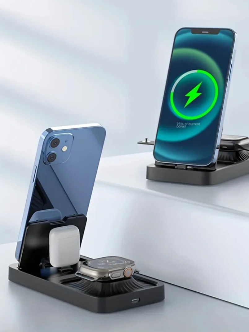 3'ü 1 Arada Kablosuz Şarj Stan - Smartwatch Watches For Iphone incelemesi ve fiyatı