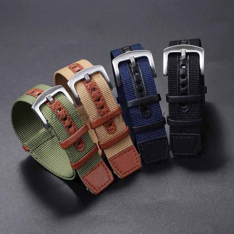 20mm 22mm Kanvas Naylon Yama D - Watches Rolex Smartwatch incelemesi ve fiyatı
