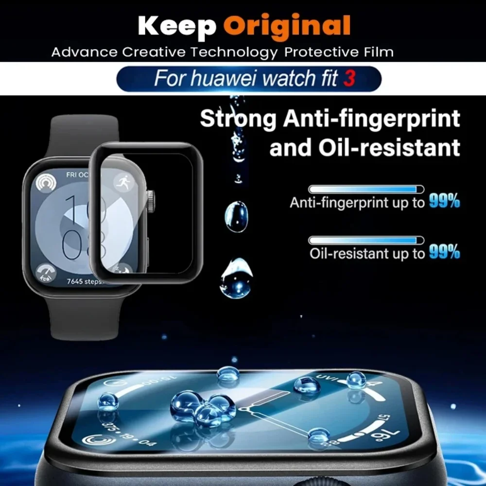 Temperli Cam Huawei İzle Fit 3 - Huawei Smartwatch Watch Fit incelemesi ve fiyatı