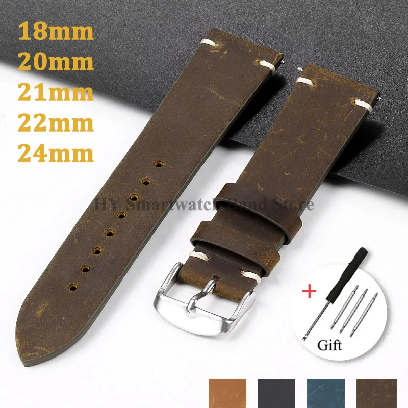 18mm 20mm 21mm 22mm 24mm Vinta - Smartwatch Vintage Watches For Men incelemesi ve fiyatı