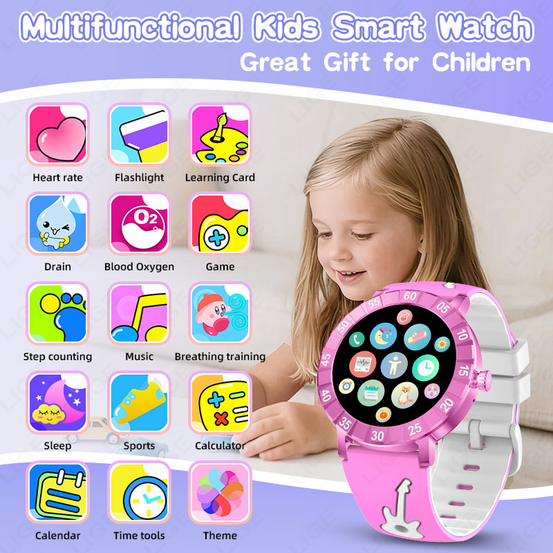 LIGE Kız Çocuk Akıllı Saati SO - Smartwatch Watches Useful Gift For Boys incelemesi ve fiyatı