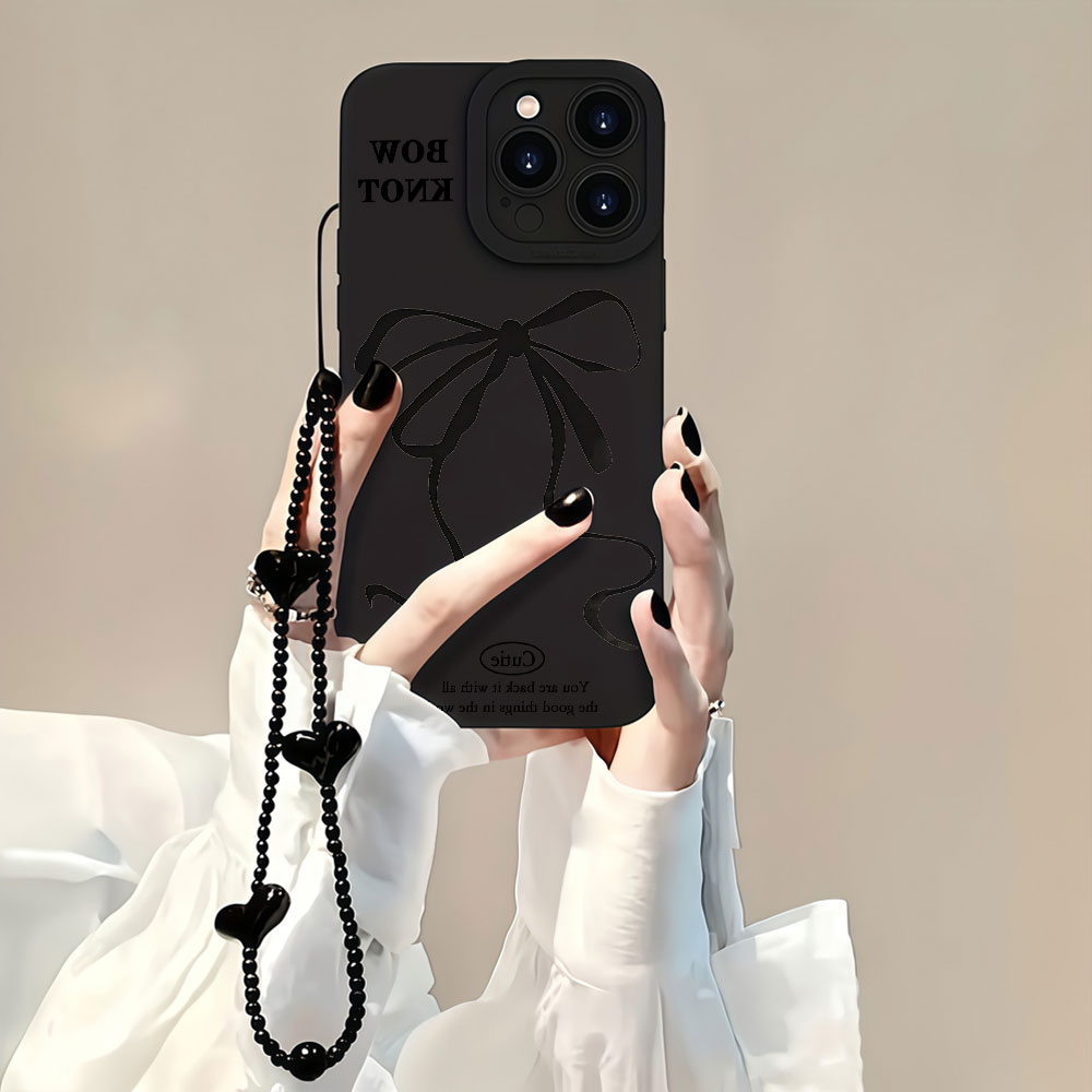 Y2K Siyah Fiyonklu Telefon Kıl - Samsung Galaxy Strap incelemesi ve fiyatı
