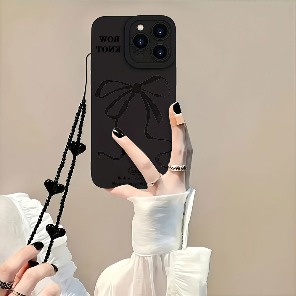 Y2K Siyah Fiyonklu Telefon Kıl - Samsung Galaxy Strap incelemesi ve fiyatı