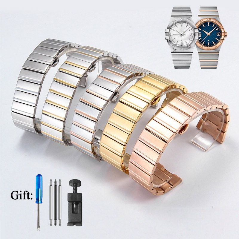 Paslanmaz Çelik saat kayışı Om - Omega Watch Constellation incelemesi ve fiyatı