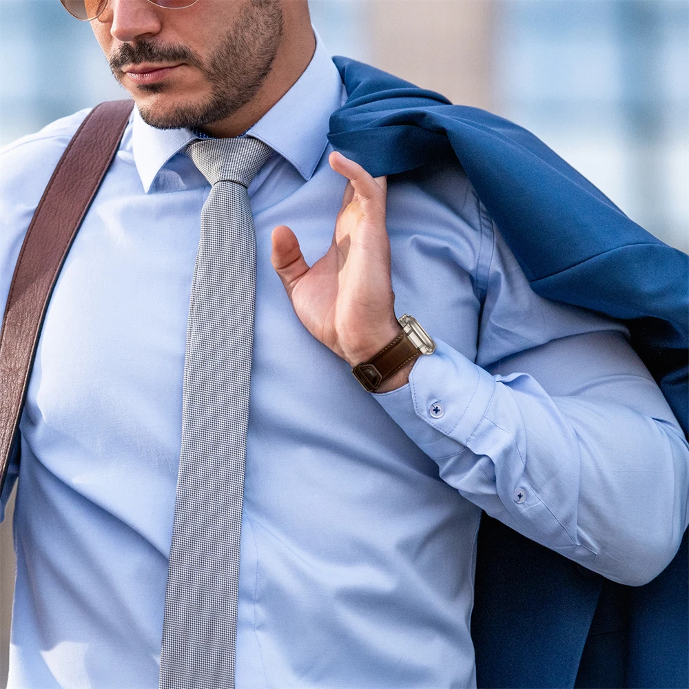 Klasik Zırh Tasarımlı Deri Kor - Smartwatch Slim Watches For Men incelemesi ve fiyatı