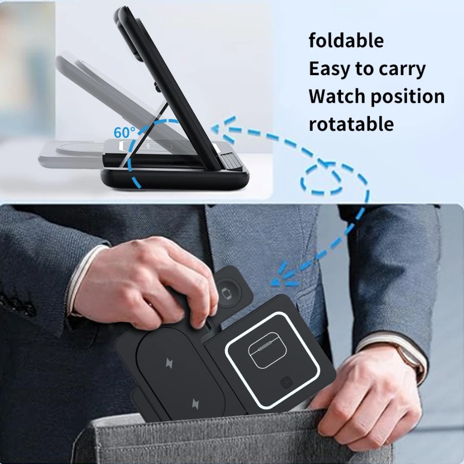 3'ü 1 Arada Katlanabilir Gece  - Smartwatch Watches For Iphone incelemesi ve fiyatı