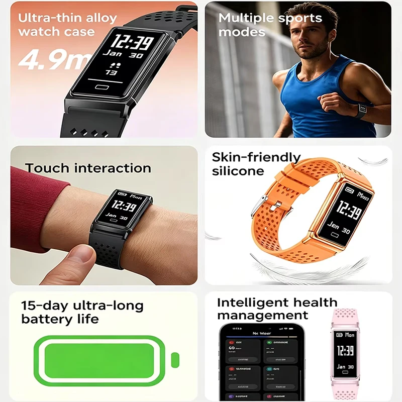 LIGE Yeni Ultra İnce Akıllı Bi - Smartwatch Slim Watches For Men incelemesi ve fiyatı
