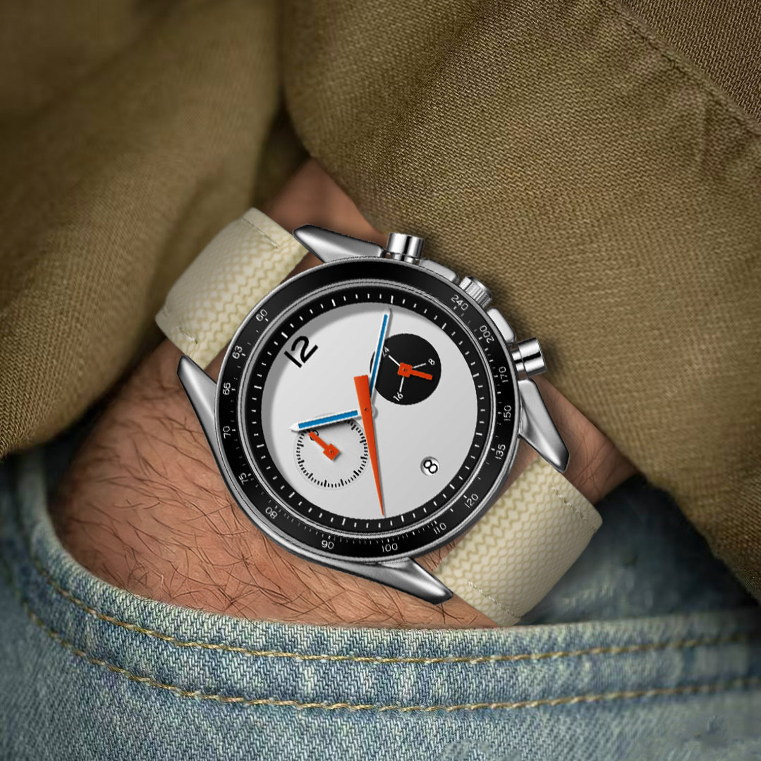 CILOA Vintage Yarış Kronograf  - Smartwatch Vintage Watches For Men incelemesi ve fiyatı