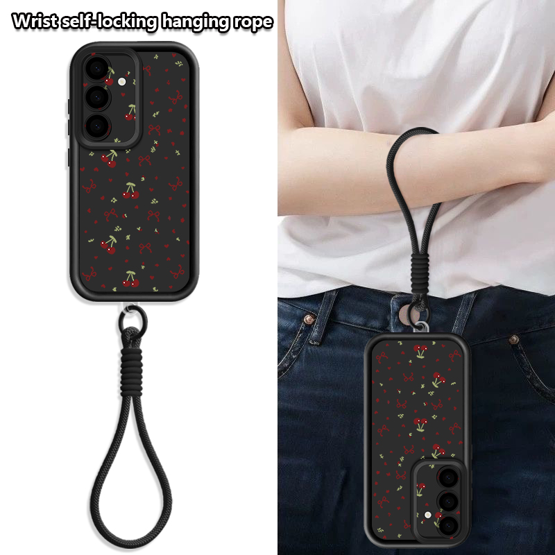 Küçük Kiraz Desenli Kordonlu T - Samsung Galaxy Strap incelemesi ve fiyatı