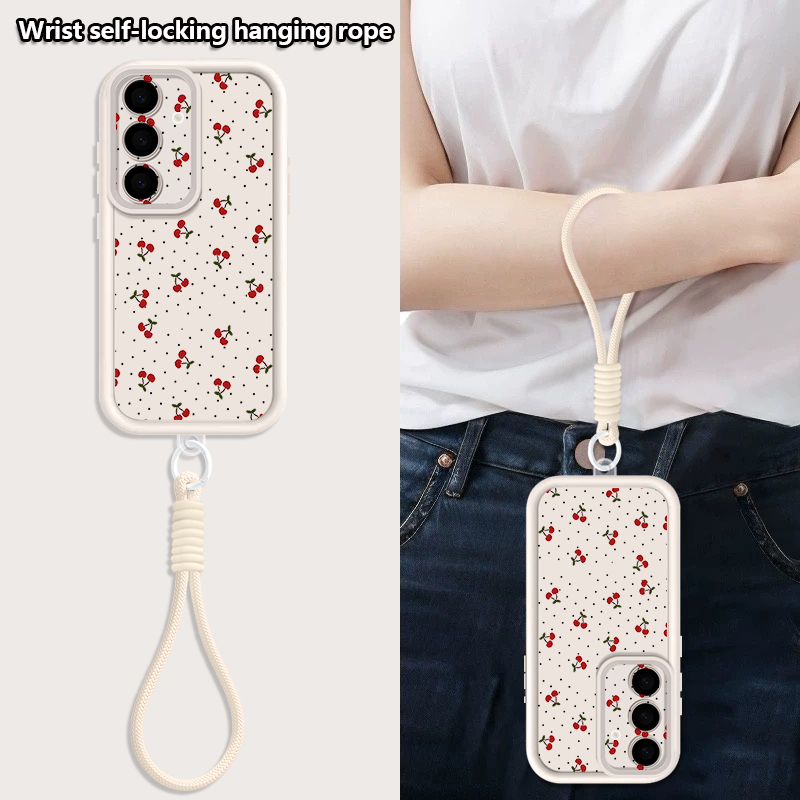 Küçük Kiraz Desenli Kordonlu T - Samsung Galaxy Strap incelemesi ve fiyatı