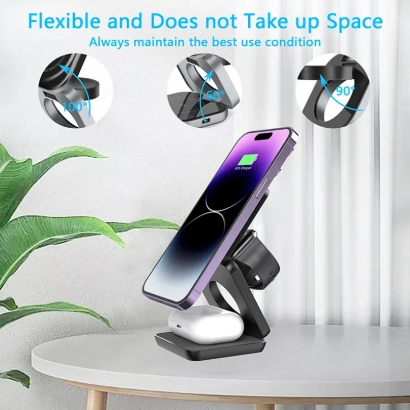 3'ü 1 Arada Katlanabilir Manye - Smartwatch Watches For Iphone incelemesi ve fiyatı