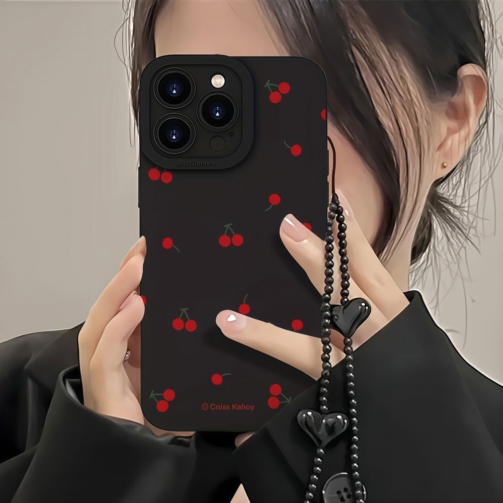 Askılı Kore Kiraz Desenli Sams - Samsung Galaxy Strap incelemesi ve fiyatı
