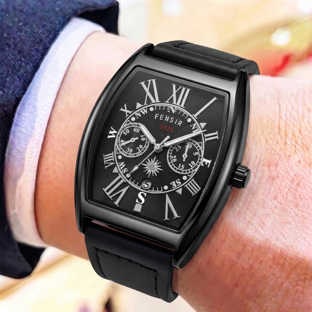 Namlu Şeklinde Kuvars Mekanizm - Smartwatch Vintage Watches For Men incelemesi ve fiyatı