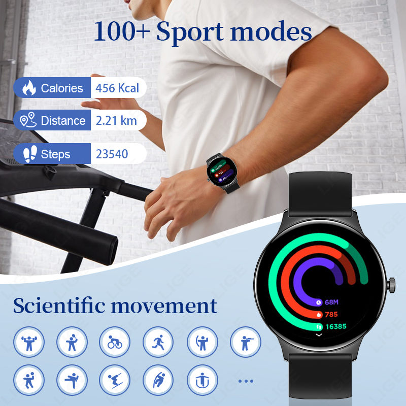 LIGE Ultra Ince Moda akıllı sa - Smartwatch Watches Gift For Women incelemesi ve fiyatı