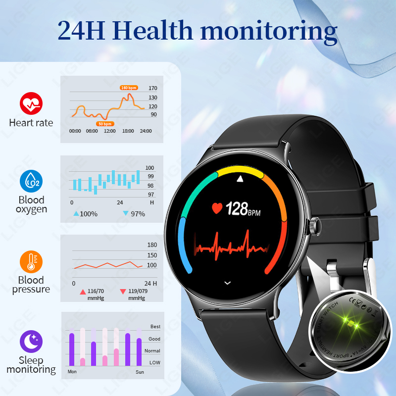 LIGE Ultra Ince Moda akıllı sa - Smartwatch Watches Gift For Women incelemesi ve fiyatı