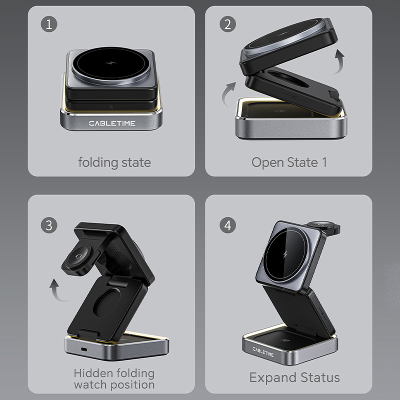 CABLETIME Katlanabilir Manyeti - Smartwatch Watches For Iphone incelemesi ve fiyatı