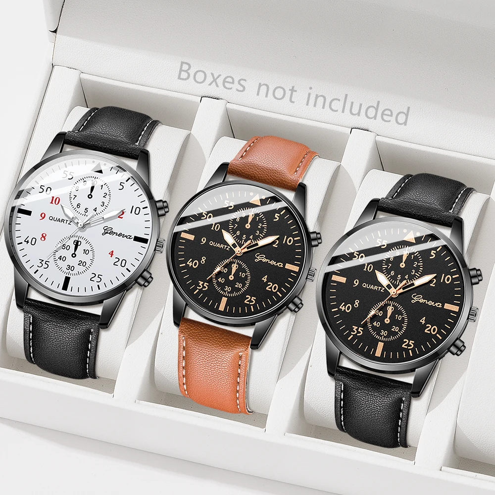 AAA3Pcs Cenevre Erkek Kronogra - Smartwatch Vintage Watches For Men incelemesi ve fiyatı